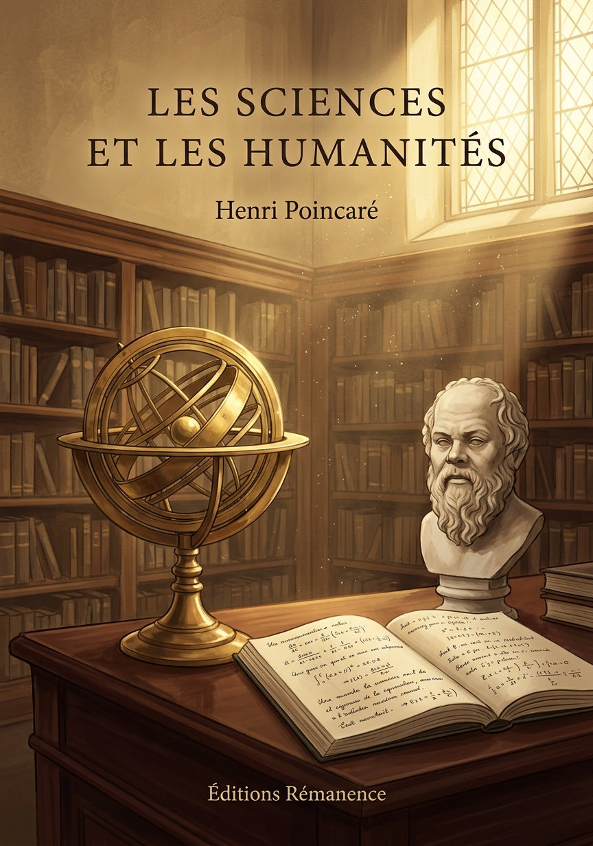 Livre Les Sciences et les Humanités par Henri Poincaré - Couverture - Editions Remanence
