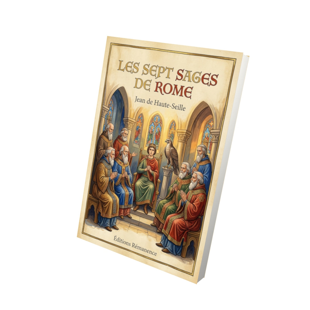 Livre Les Sept Sages de Rome par Jean de Haute-Seille - Vue 3D - Editions Remanence