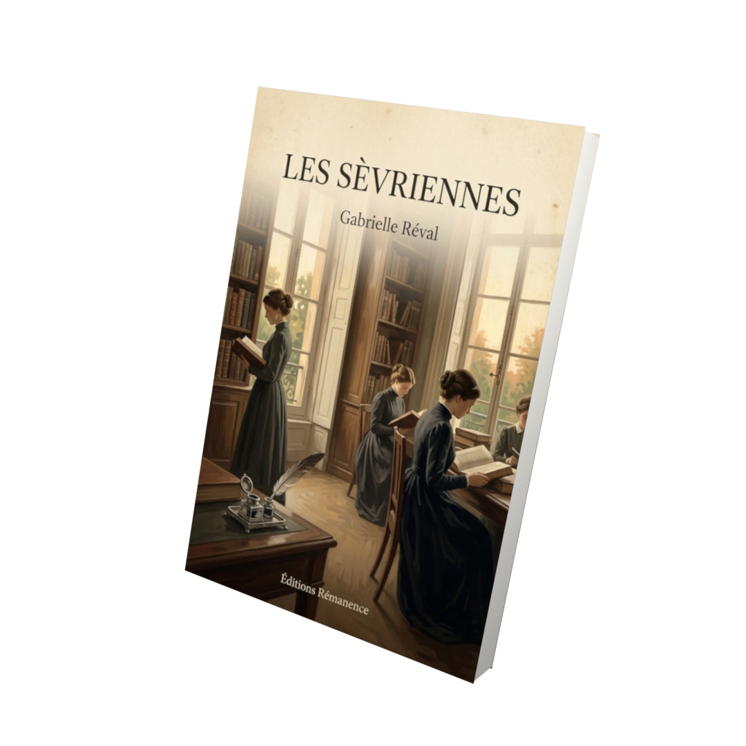 Livre Les Sèvriennes - Gabrielle Réval - Vue 3D - Editions Remanence