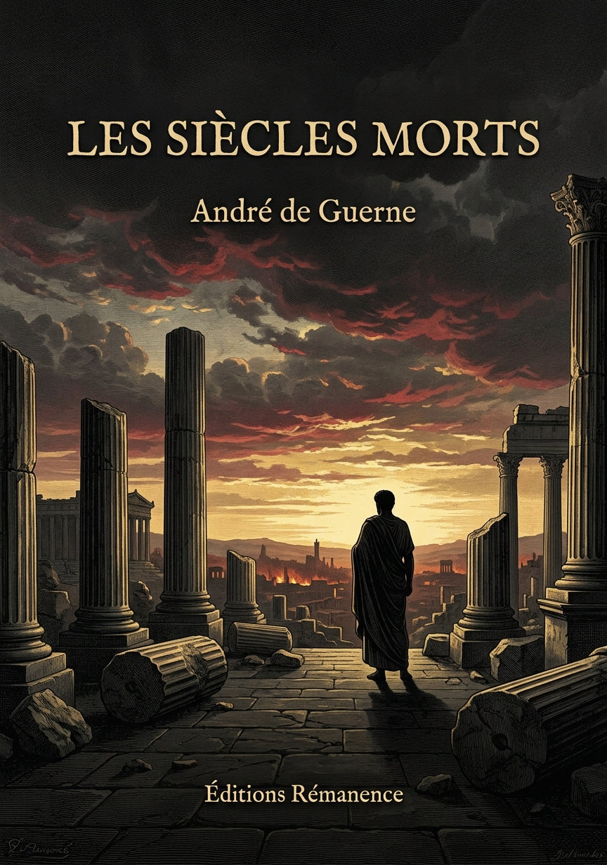 Livre Les Siècles morts par André de Guerne - Couverture - Editions Remanence