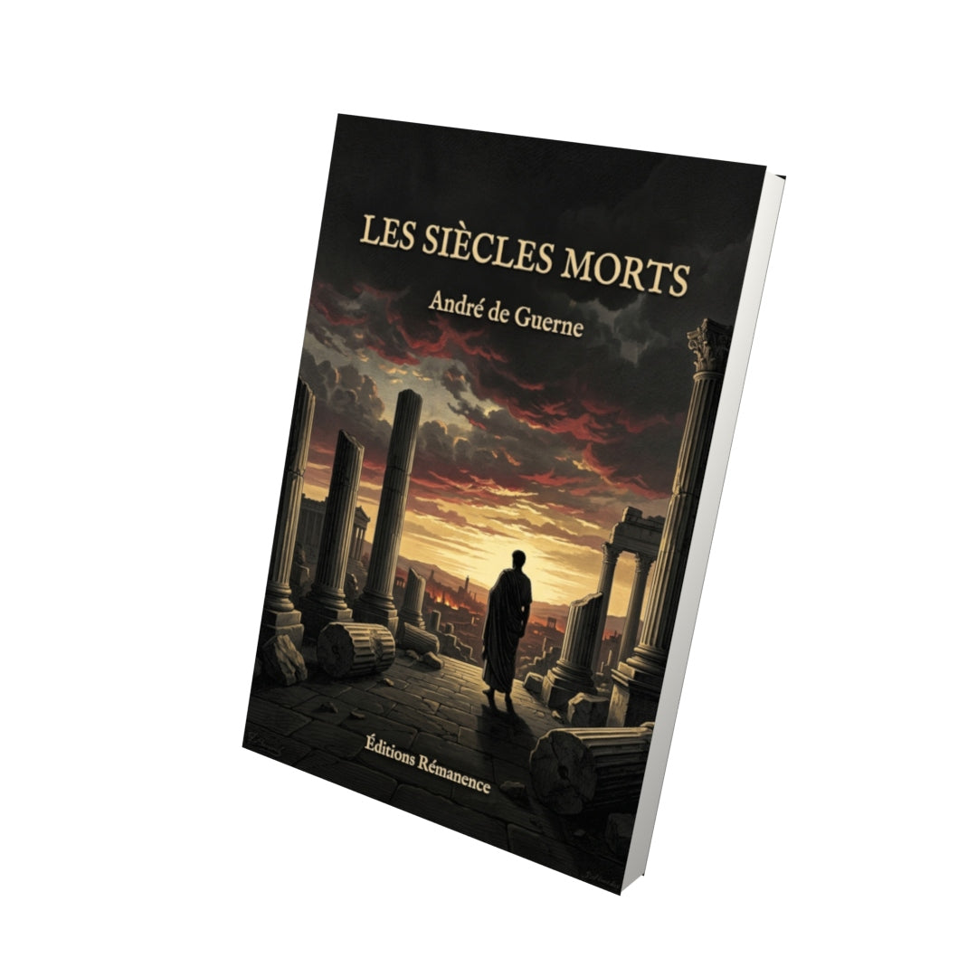 Livre Les Siècles morts par André de Guerne - Vue 3D - Editions Remanence