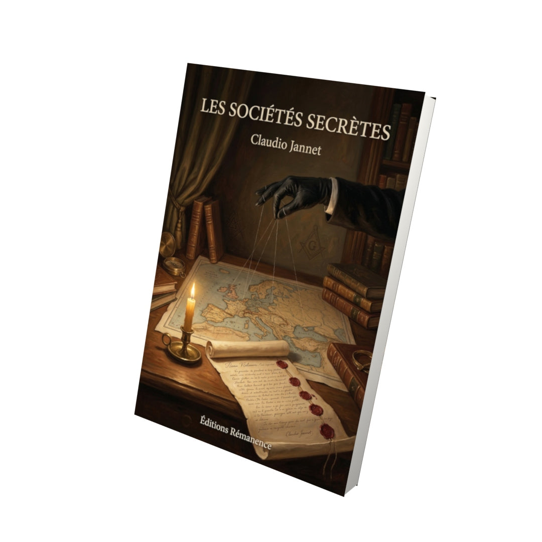 Livre Les sociétés secrètes - Claudio Jannet - Vue 3D - Editions Remanence