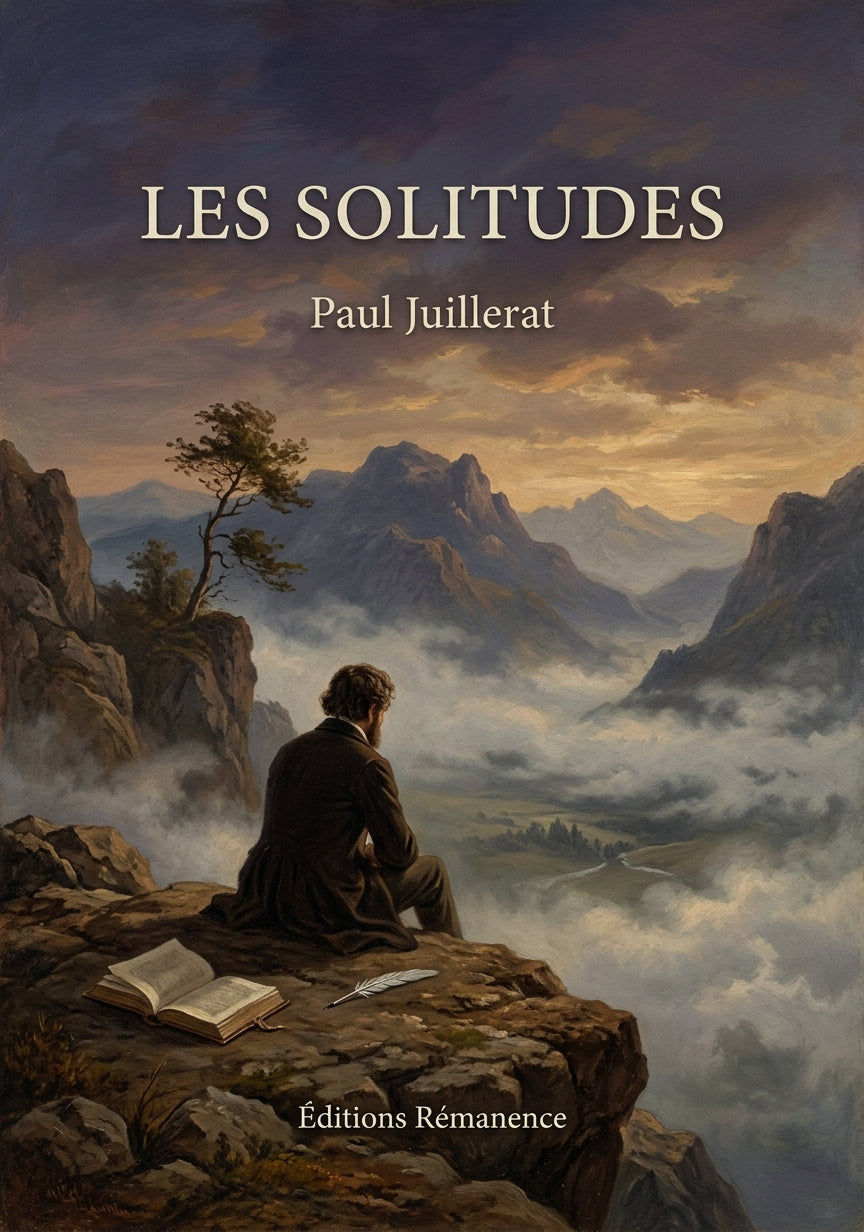 Livre Les Solitudes par Paul Juillerat - Couverture - Editions Remanence