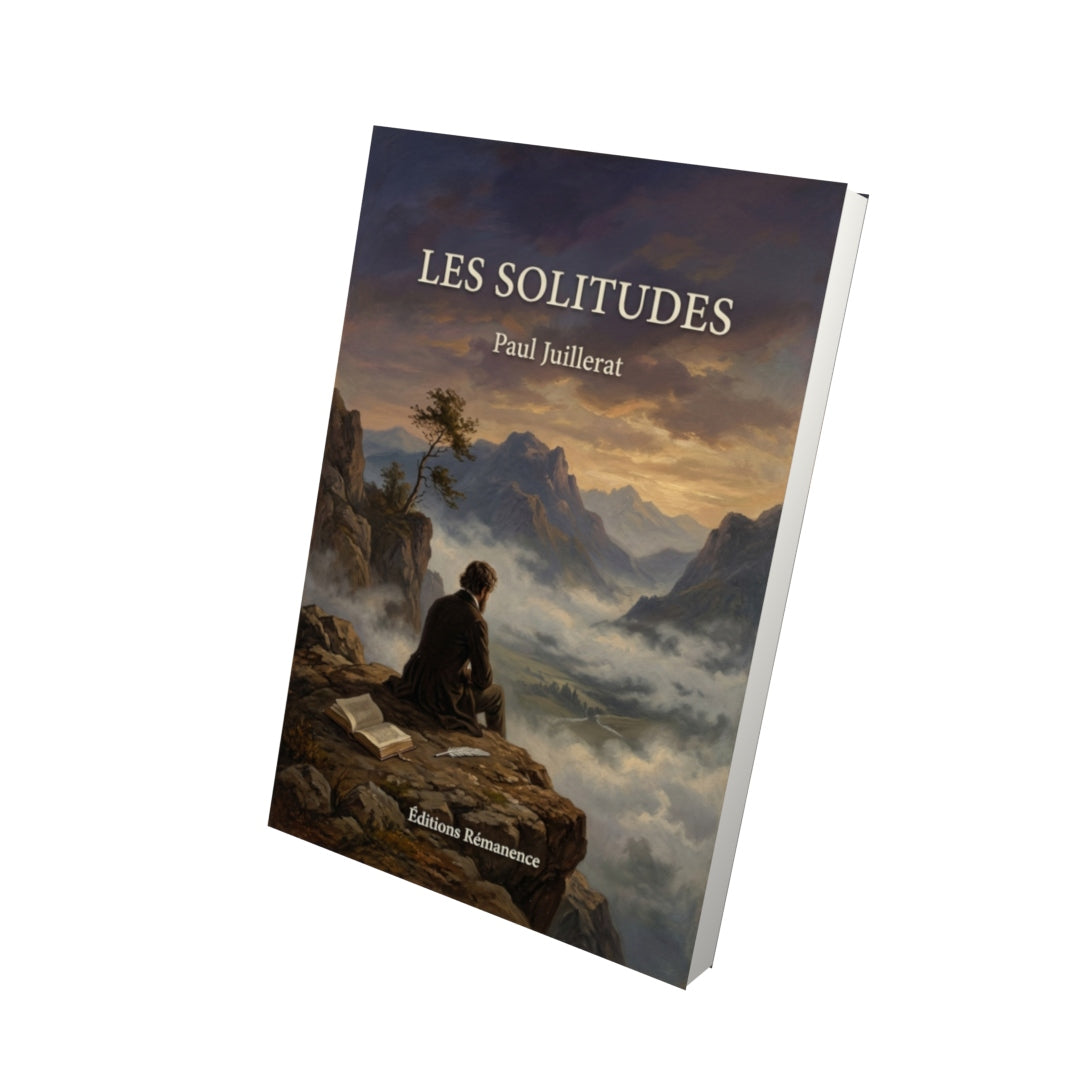 Livre Les Solitudes par Paul Juillerat - Vue 3D - Editions Remanence