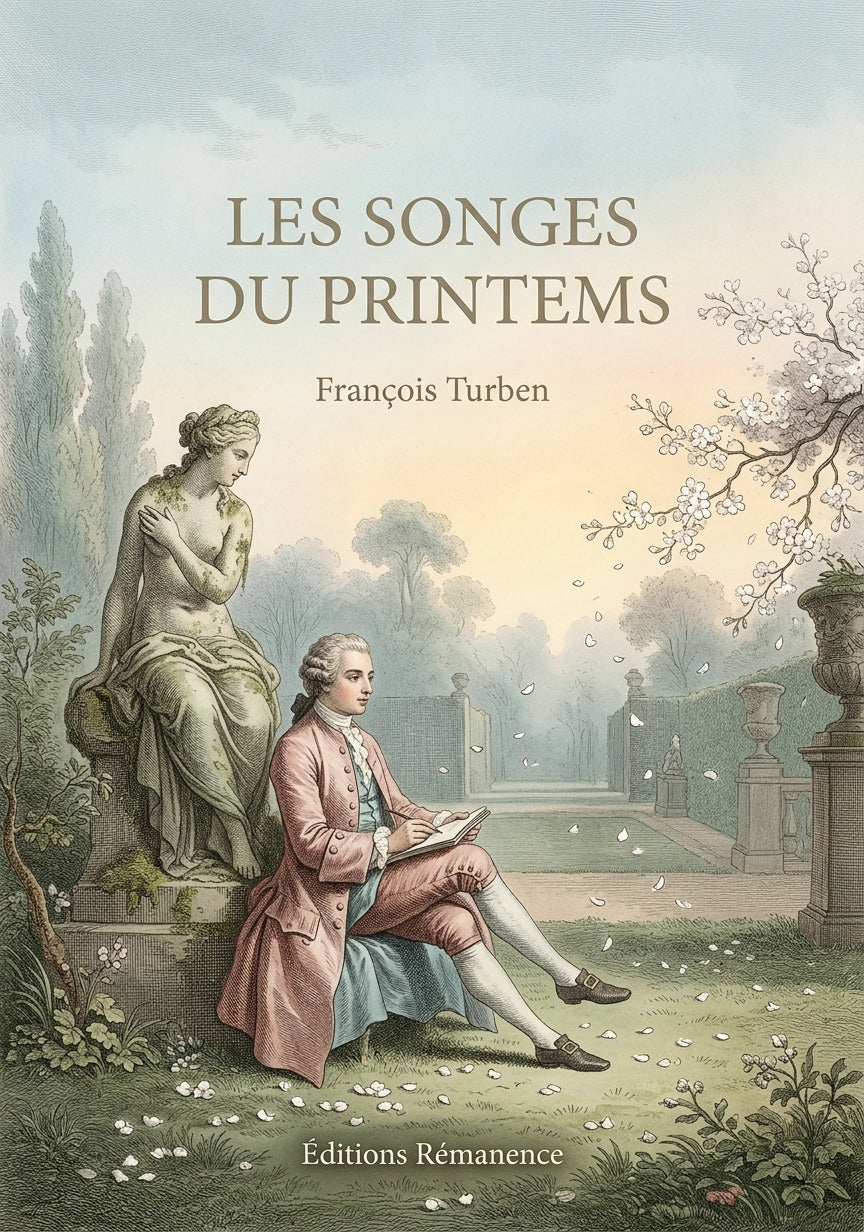 Livre Les Songes du printems par François Turben - Couverture - Editions Remanence