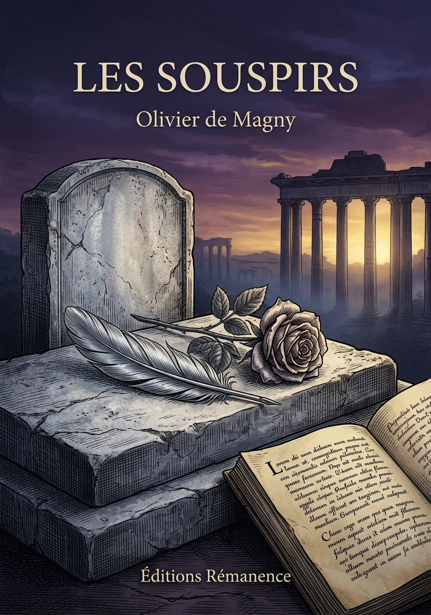 Livre Les Souspirs par Olivier de Magny - Couverture - Editions Remanence