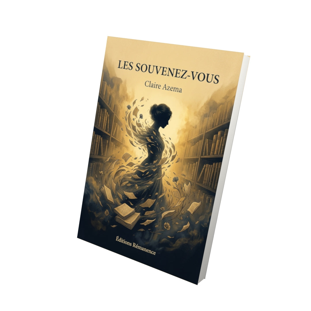 Livre Les Souvenez-vous par Claire Azema - Vue 3D - Editions Remanence