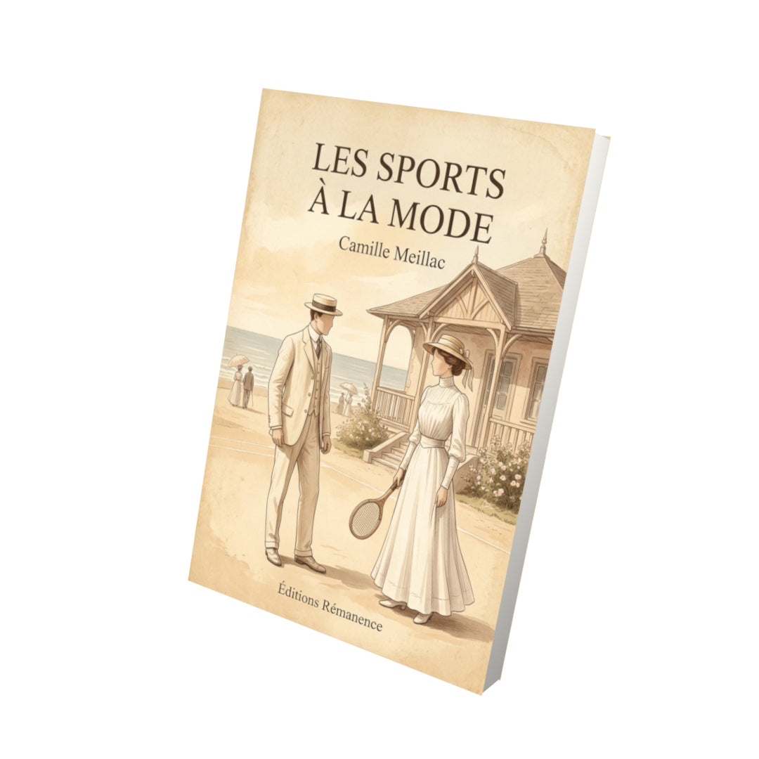 Livre Les sports à la mode - Camille Meillac - Vue 3D - Editions Remanence
