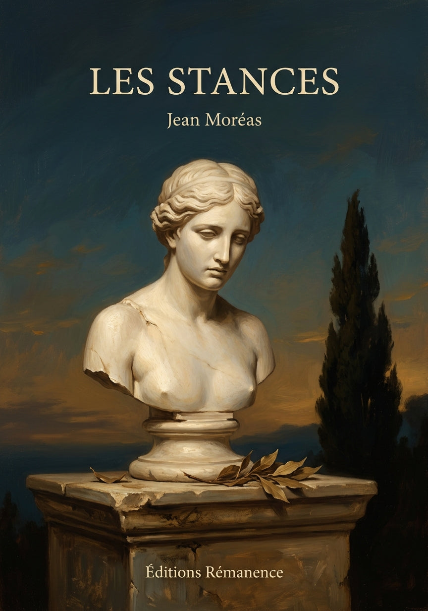 Livre Les Stances par Jean Moréas - Couverture - Editions Remanence