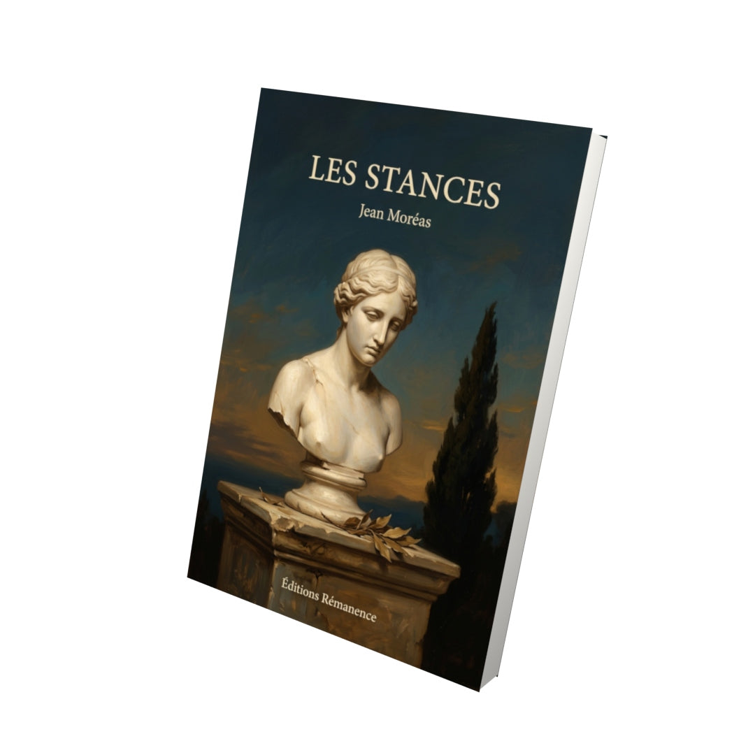 Livre Les Stances par Jean Moréas - Vue 3D - Editions Remanence