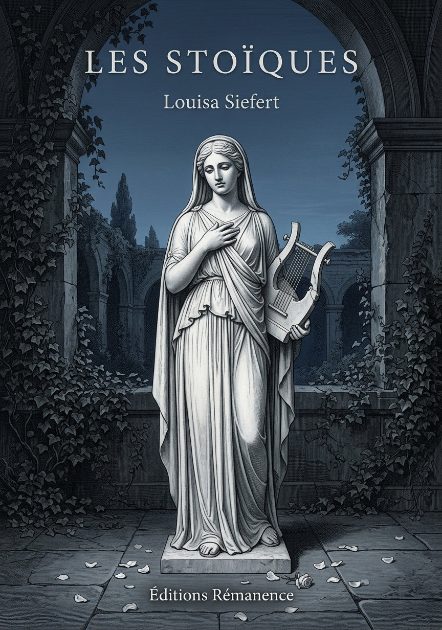 Livre Les Stoïques par Louisa Siefert - Couverture - Editions Remanence