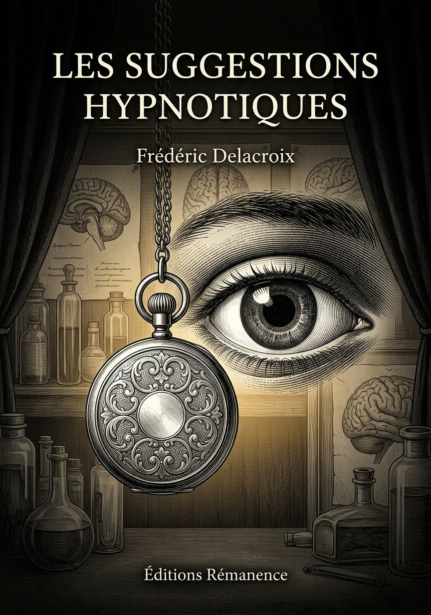 Livre Les Suggestions hypnotiques par Frédéric Delacroix - Couverture - Editions Remanence