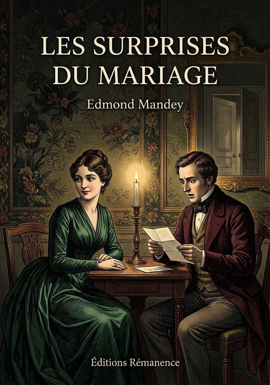 Livre Les Surprises du mariage par Edmond Mandey - Couverture - Editions Remanence