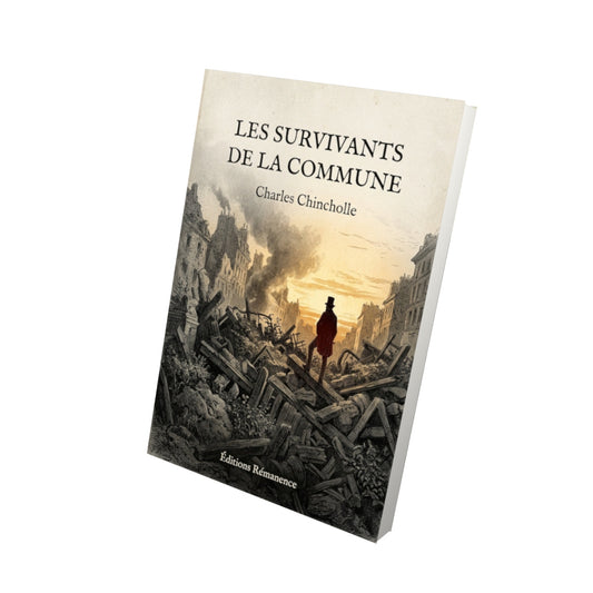 Livre Les survivants de la Commune - Charles Chincholle - Vue 3D - Editions Remanence