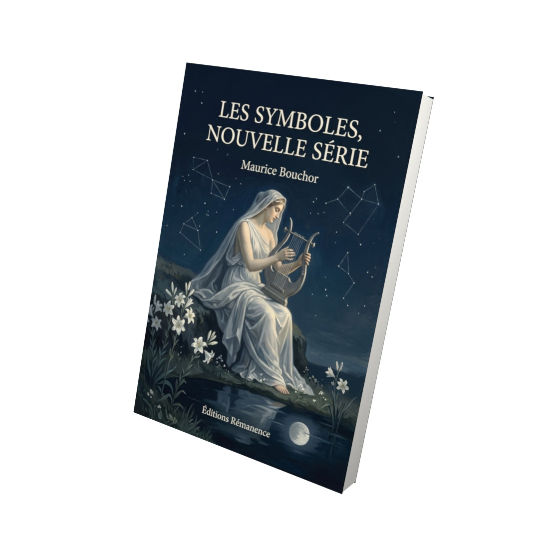 Livre Les Symboles, nouvelle série par Maurice Bouchor - Vue 3D - Editions Remanence