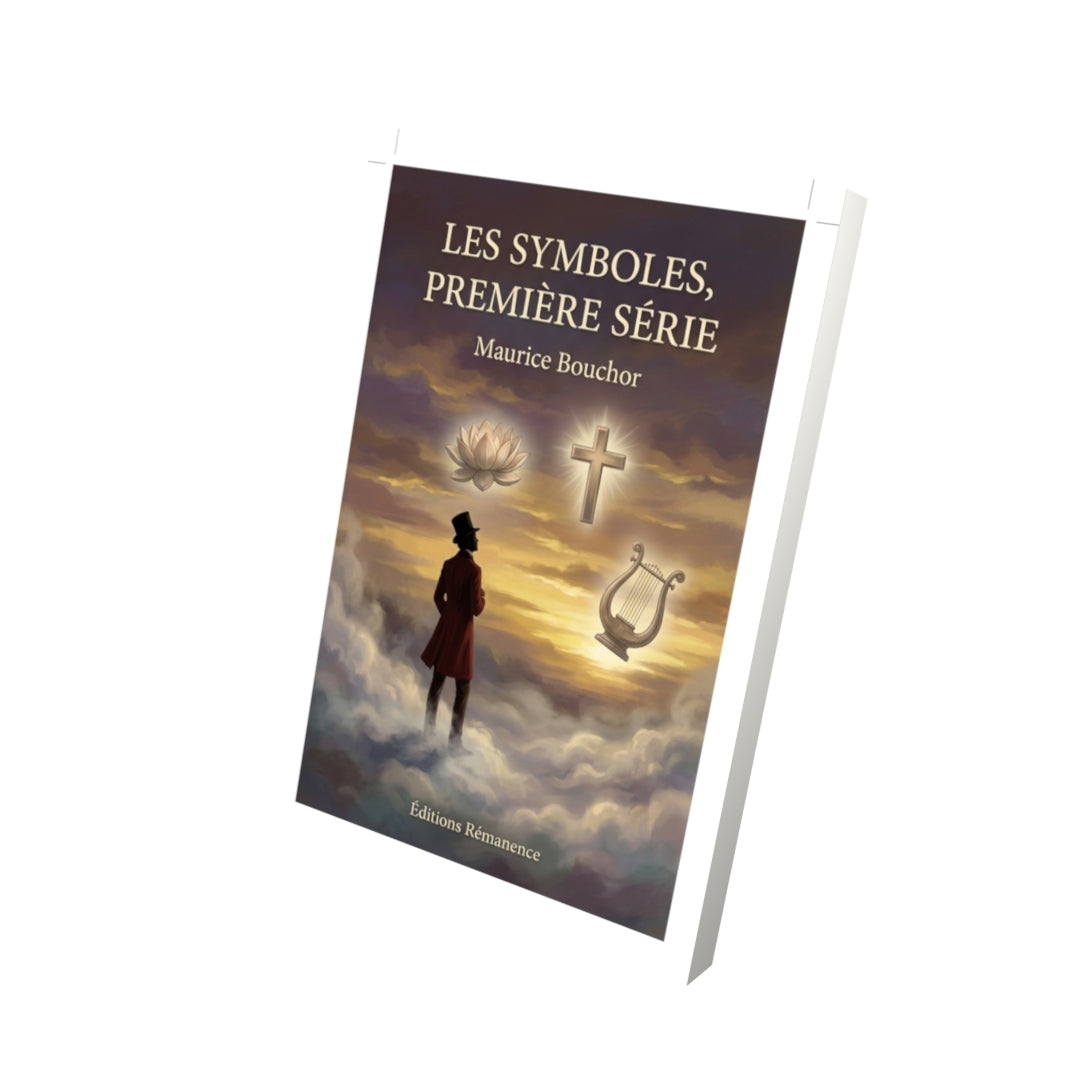 Livre Les Symboles, première série par Maurice Bouchor - Vue 3D - Editions Remanence