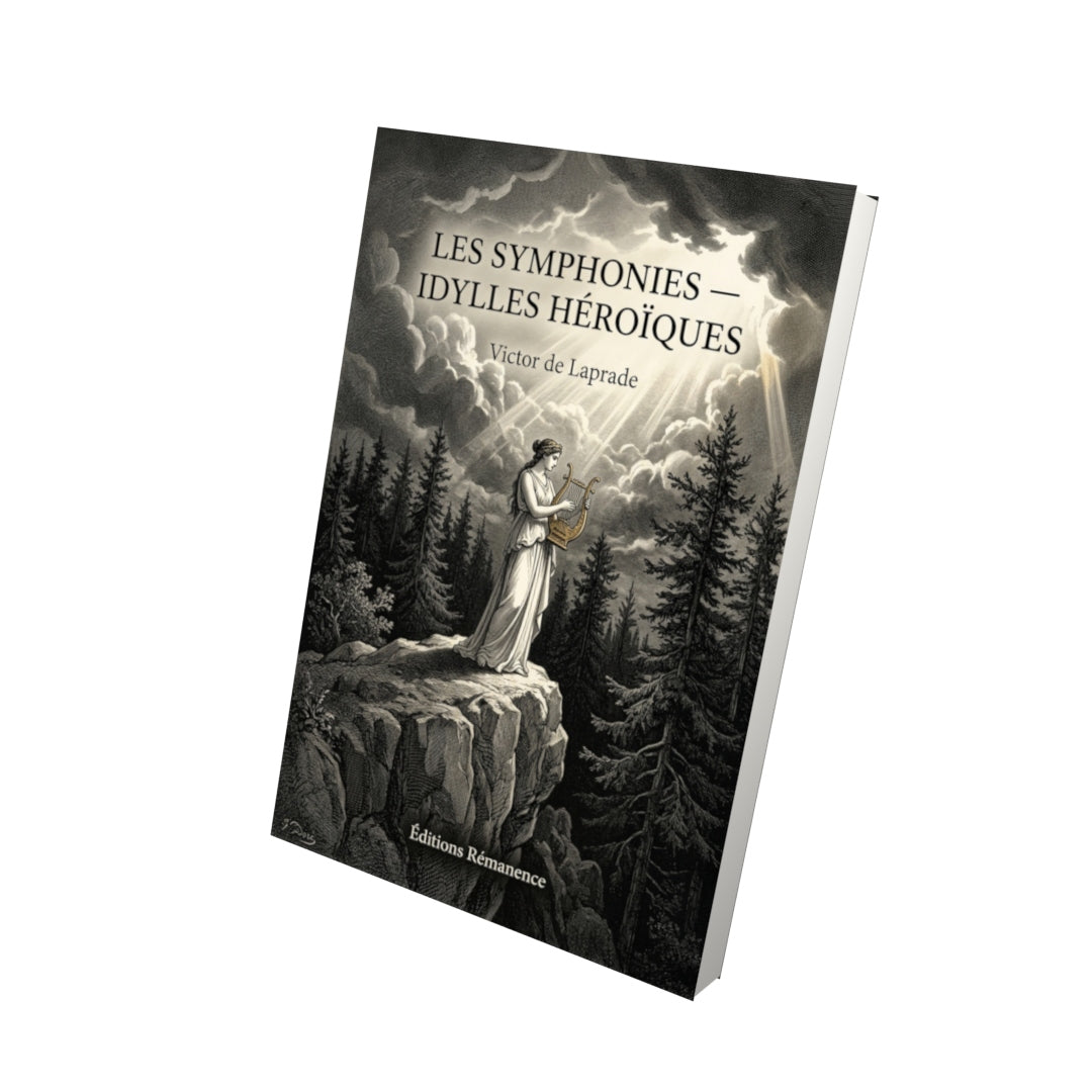 Livre Les Symphonies — Idylles héroïques par Victor de Laprade - Vue 3D - Editions Remanence