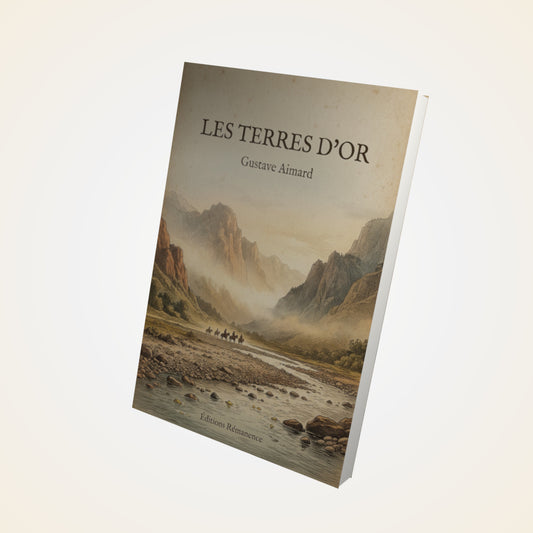 Livre Les terres d'or - Gustave Aimard - Couverture 3D