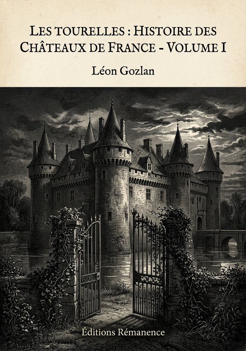 Les Tourelles : Histoire des châteaux de France - Volume I - Léon Gozlan (Couverture)