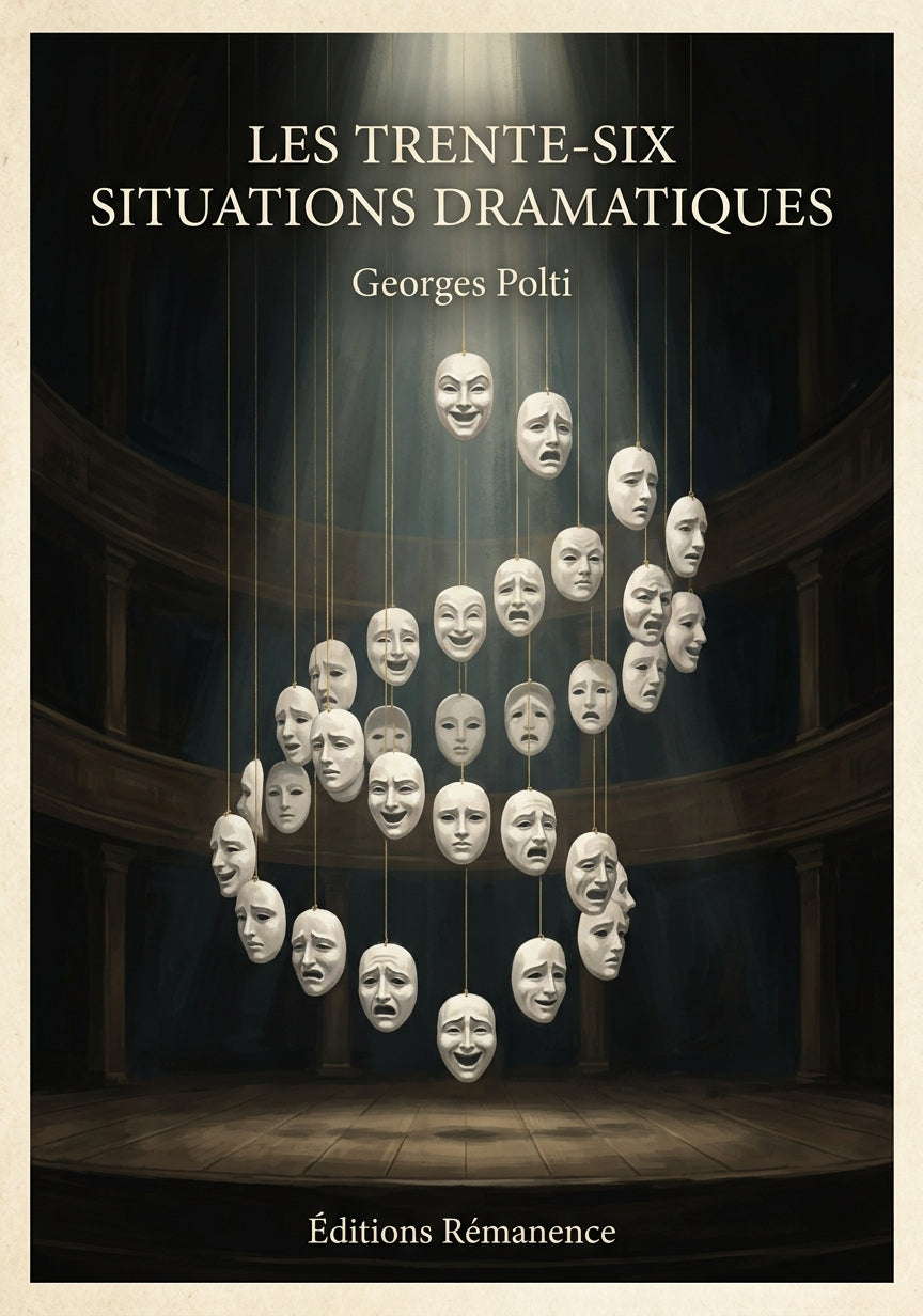 Les trente-six situations dramatiques - Georges Polti (Couverture)