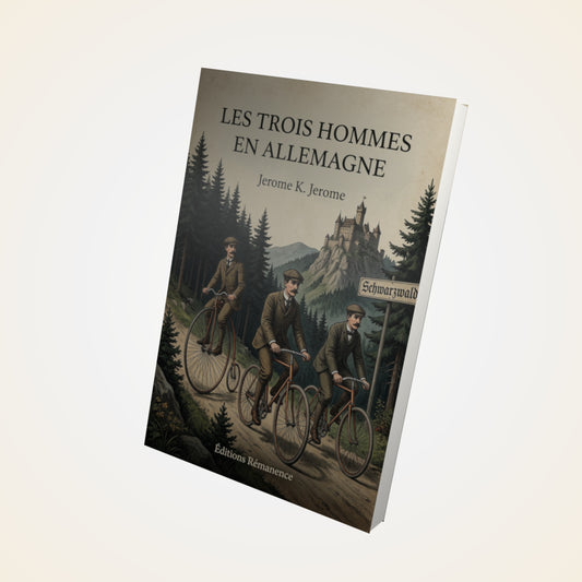 Livre Les trois hommes en Allemagne - Jerome K. Jerome - Couverture 3D