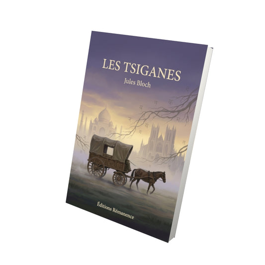 Livre Les Tsiganes par Jules Bloch - Vue 3D - Editions Remanence