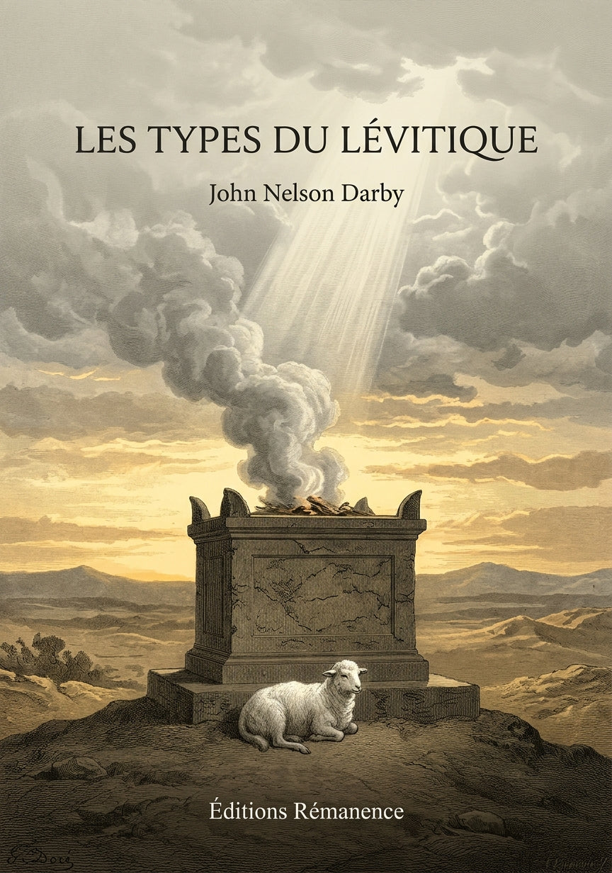 Livre Les types du Lévitique par John Nelson Darby - Couverture - Editions Remanence