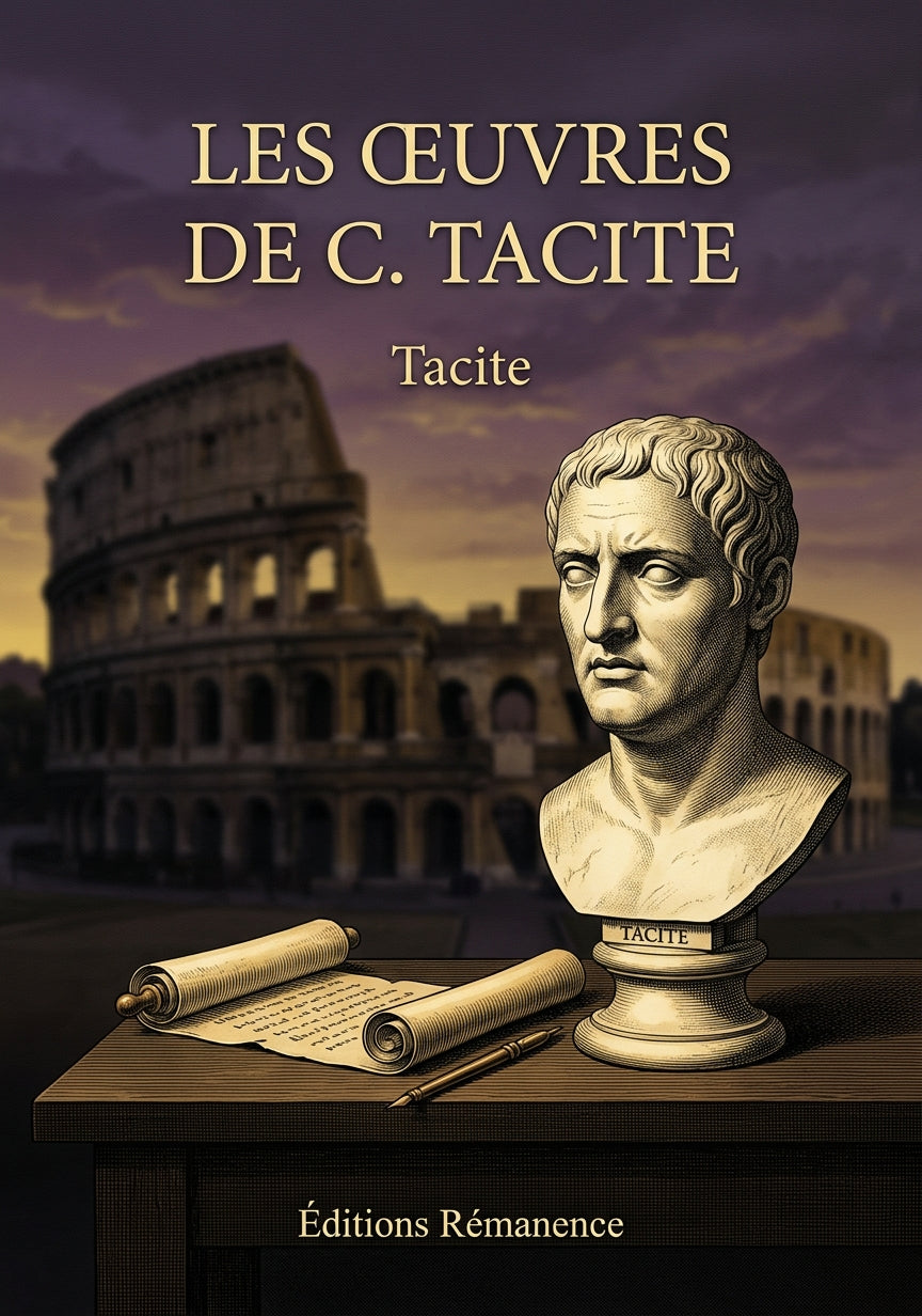 Livre Les Œuvres de C. Tacite par Tacite - Couverture - Editions Remanence