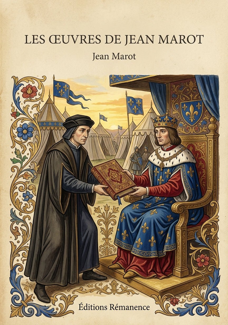 Livre Les Œuvres de Jean Marot par Jean Marot - Couverture - Editions Remanence