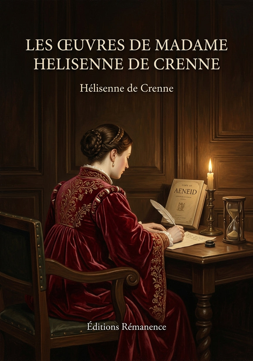 Livre Les Œuvres de Madame Helisenne de Crenne par Hélisenne de Crenne - Couverture - Editions Remanence