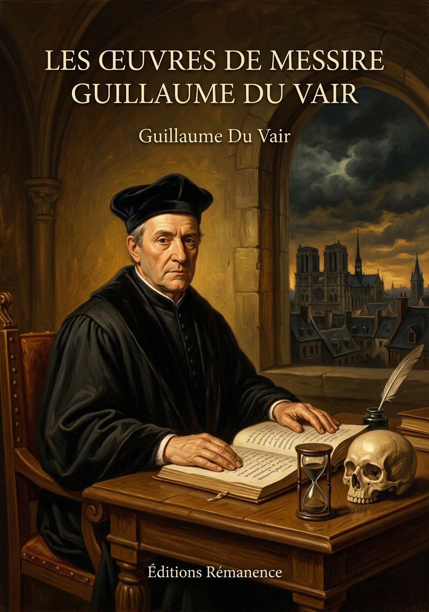 Livre Les Œuvres de messire Guillaume Du Vair par Guillaume Du Vair - Couverture - Editions Remanence