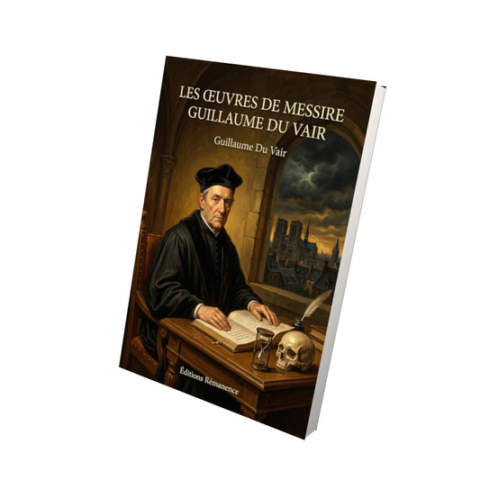 Livre Les Œuvres de messire Guillaume Du Vair par Guillaume Du Vair - Vue 3D - Editions Remanence
