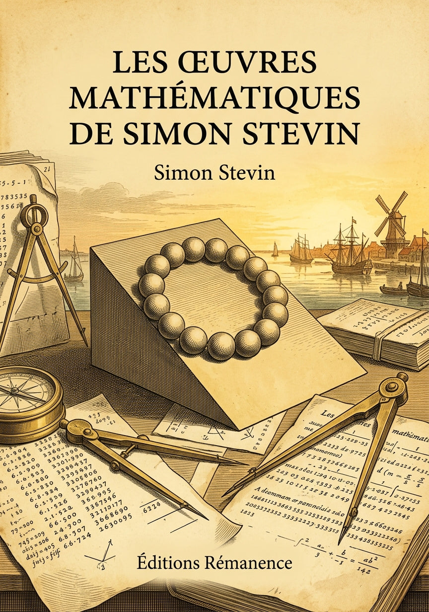 Livre Les Œuvres mathématiques de Simon Stevin par Simon Stevin - Couverture - Editions Remanence