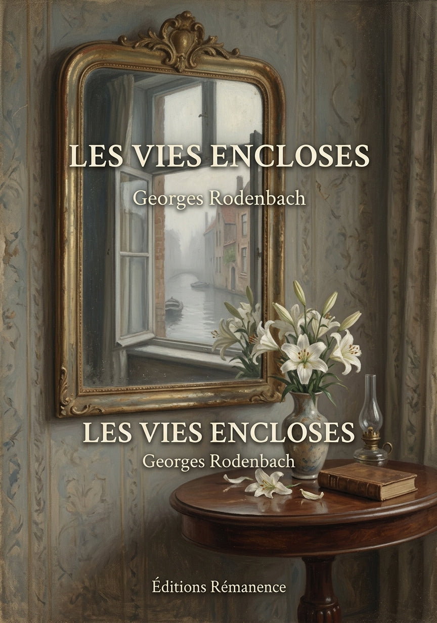 Les vies encloses - Georges Rodenbach (Couverture)