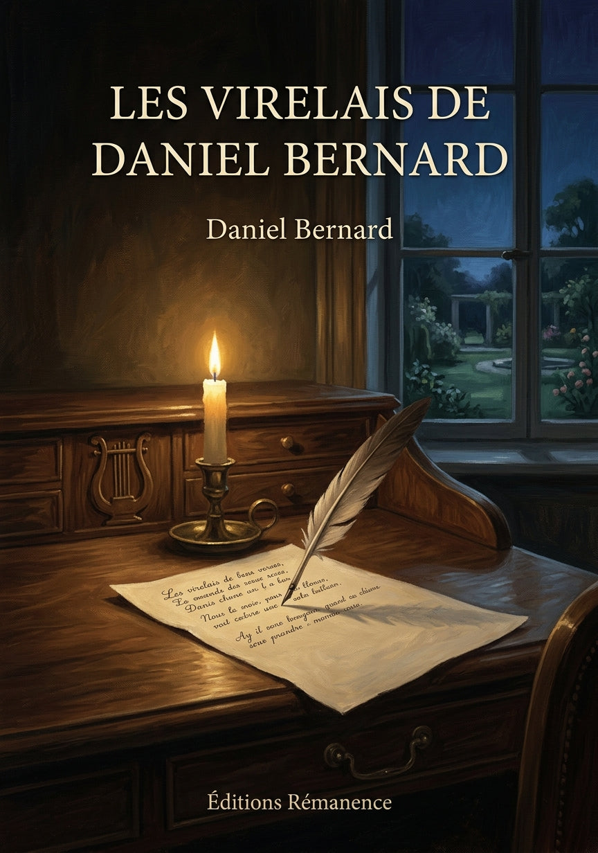 Livre Les Virelais de Daniel Bernard par Daniel Bernard - Couverture - Editions Remanence