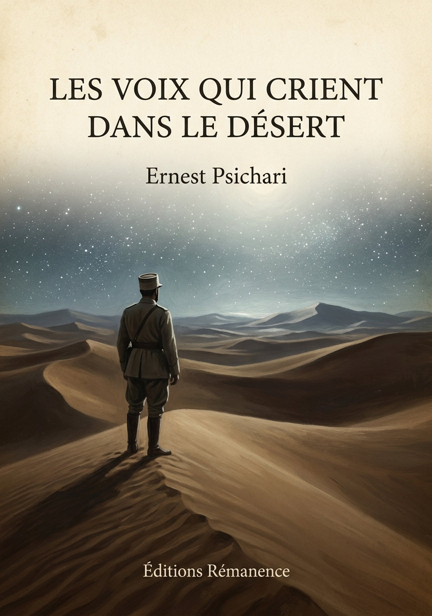 Les voix qui crient dans le désert - Ernest Psichari (Couverture)