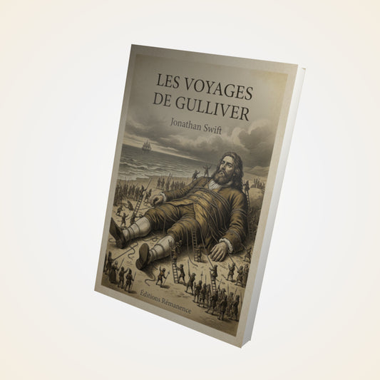 Livre Les Voyages de Gulliver - Jonathan Swift - Couverture 3D