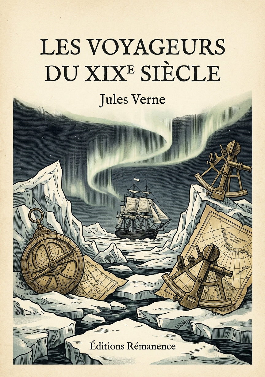 Les voyageurs du XIXe siècle - Jules Verne (Couverture)