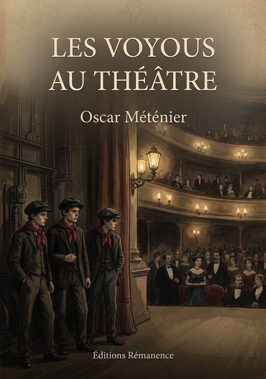 Les voyous au théâtre - Oscar Méténier (Couverture)