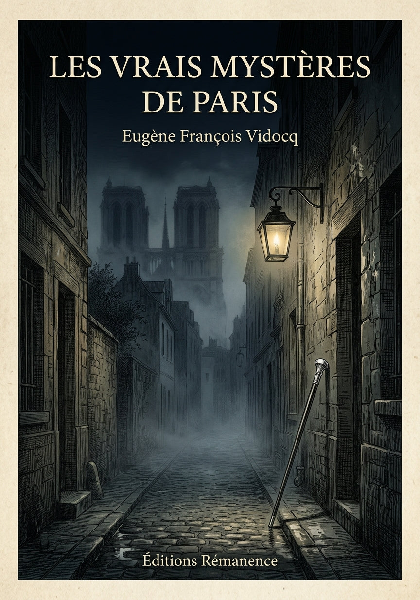 Les vrais mystères de Paris - Eugène François Vidocq (Couverture)