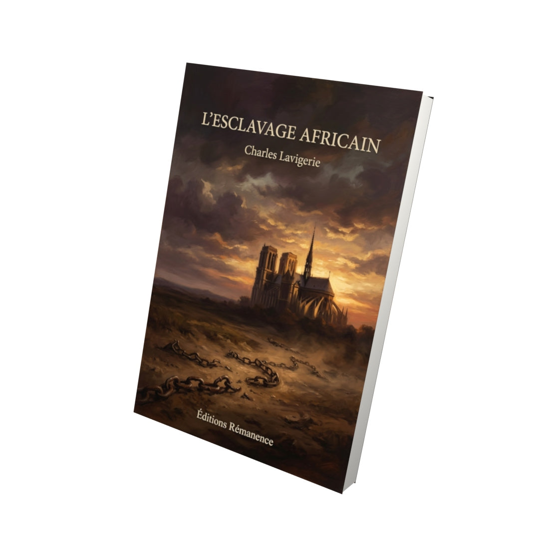 Livre L’Esclavage africain par Charles Lavigerie - Vue 3D - Editions Remanence