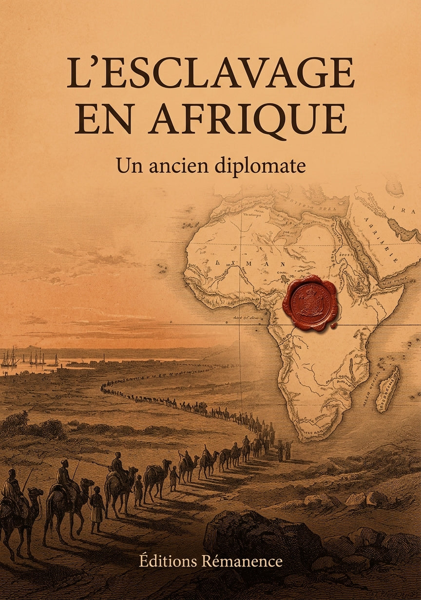 Livre L’esclavage en Afrique par Un ancien diplomate - Couverture - Editions Remanence