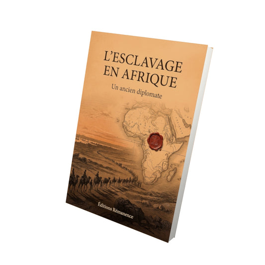 Livre L’esclavage en Afrique par Un ancien diplomate - Vue 3D - Editions Remanence