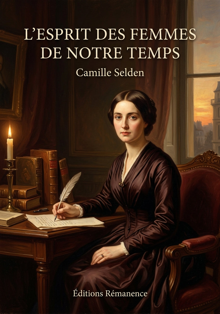 Livre L’Esprit des femmes de notre temps par Camille Selden - Couverture - Editions Remanence
