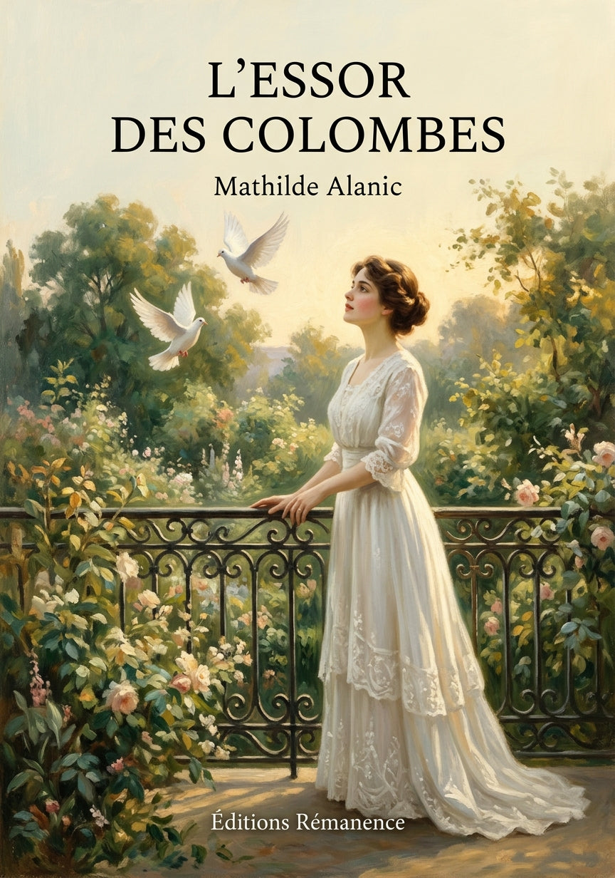 Livre L’Essor des colombes par Mathilde Alanic - Couverture - Editions Remanence