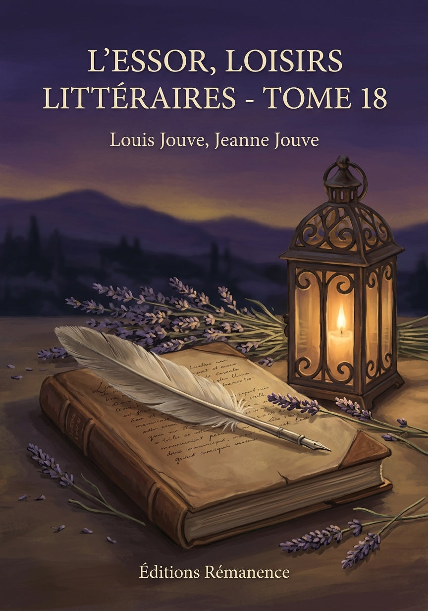 Livre L’Essor, loisirs littéraires - Tome 18 par Louis Jouve, Jeanne Jouve - Couverture - Editions Remanence