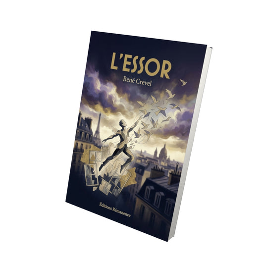 Livre L’Essor par René Crevel - Vue 3D - Editions Remanence