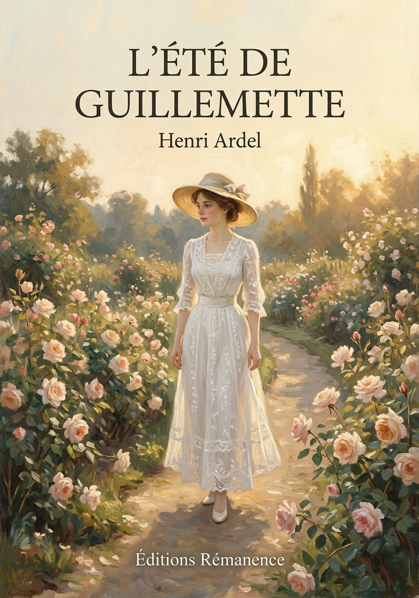 Livre L’Été de Guillemette par Henri Ardel - Couverture - Editions Remanence