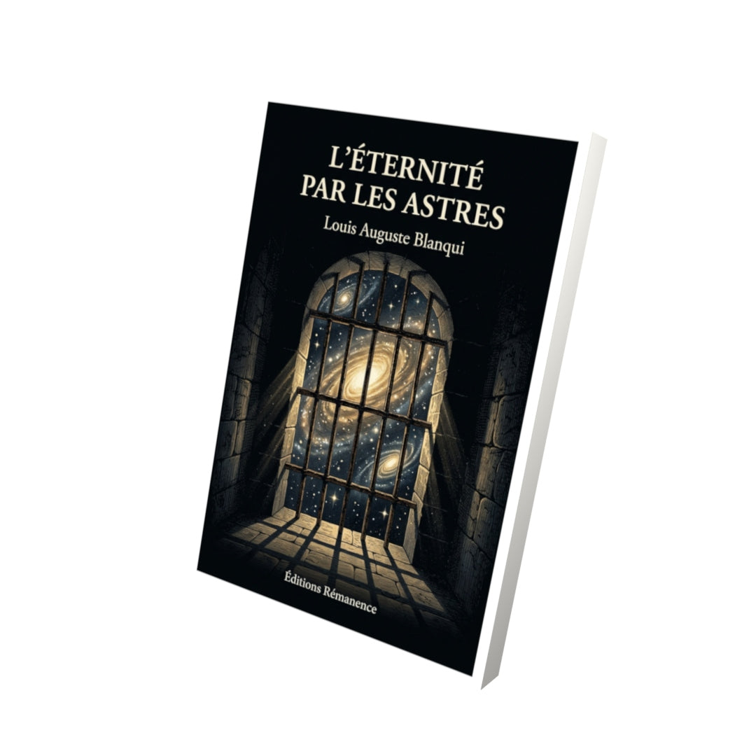 Livre L’Éternité par les astres par Louis Auguste Blanqui - Vue 3D - Editions Remanence
