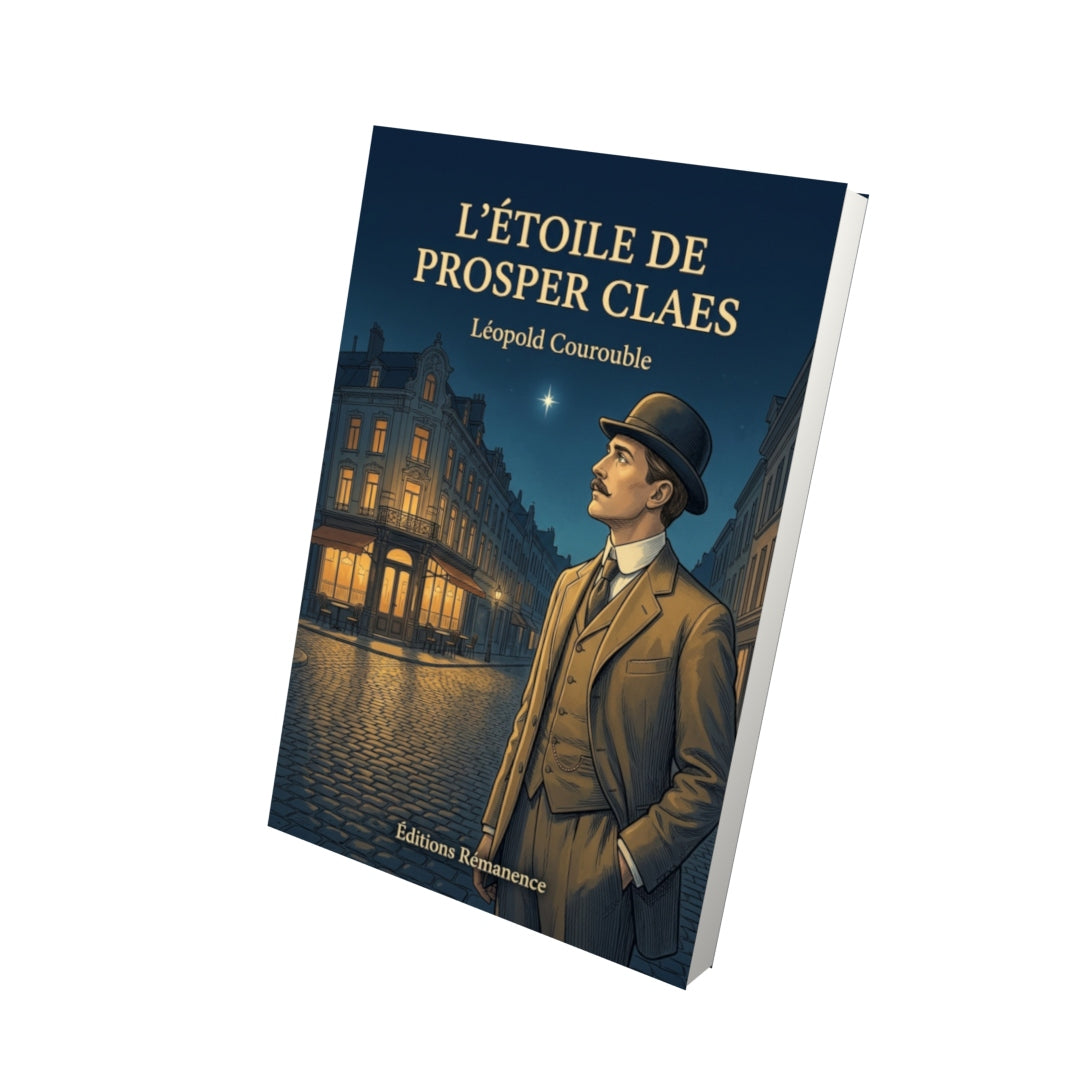 Livre L’Étoile de Prosper Claes par Léopold Courouble - Vue 3D - Editions Remanence